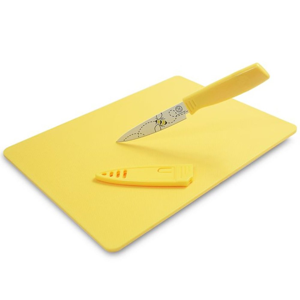 Martha Stewart Collection Bee Paring Knife & Cutting Board